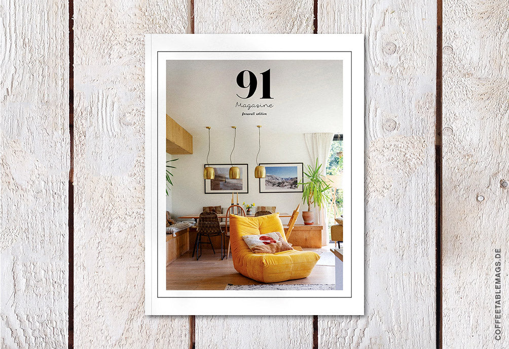 91 Magazine – Volume 20 (Final Issue) – Cover
