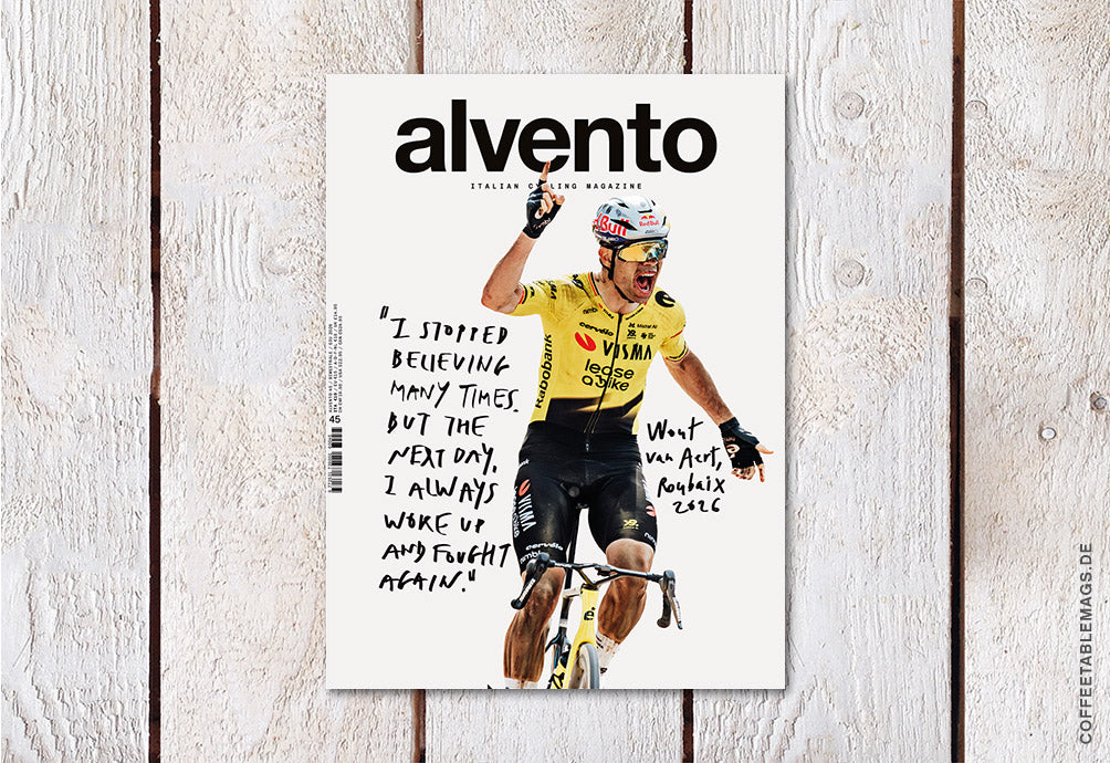 Alvento Magazine – Issue 45, cover, cycling magazine