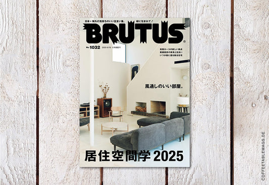 BRUTUS Magazine – Number 1032: Living Space Studies 2025 – Cover