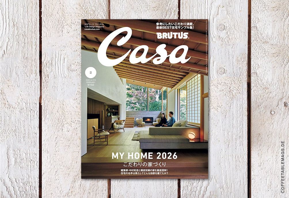Casa Brutus – Number 310: My Home 2026 – Cover