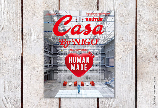 Casa Brutus by Nigo® (English Version), cover, Japanese design magazine