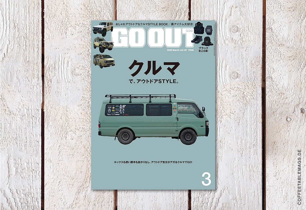 GO OUT – Volume 197: Outdoor Style with Your Car – Cover