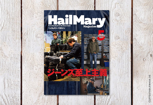 Hail Mary Magazine – Issue No. 120: Jeans Supremacy, cover, men’s vintage