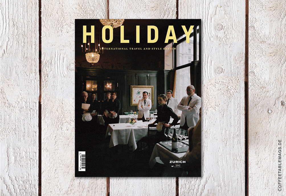 Holiday Magazine – Number 395: Zurich Issue – Cover