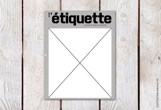 L’étiquette Men – Issue 17: Fall-Winter 26/27 (UK Version), cover
