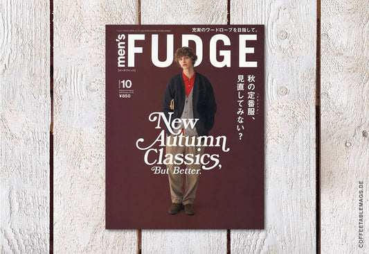 men’s FUDGE – Volume 175: New Autumn Classics – Cover