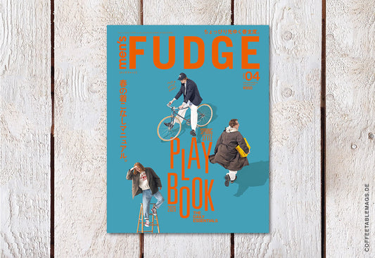 men’s FUDGE – Volume 180: SPRING STYLE PLAYBOOK, cover, Japanese men’s fashion magazine