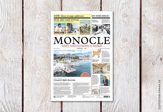 Monocle – Med, Mountains & More Newspaper, cover