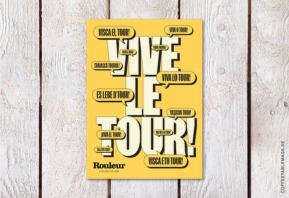 Rouleur Magazine – Issue 144: Tour de France, cover, cycling magazine