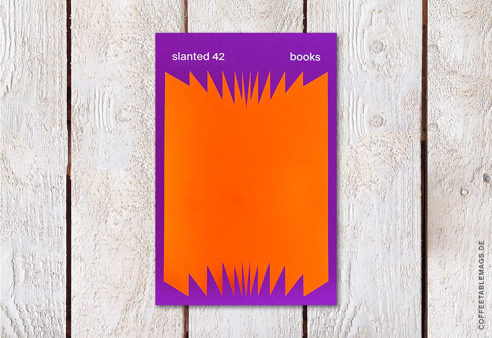 Slanted Magazine – Issue 42: Books – Cover