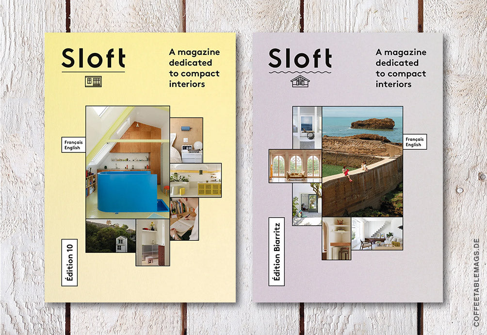 Sloft – Édition 10, cover, compact interiors magazine