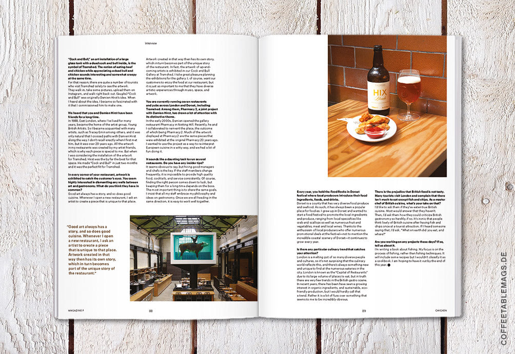 Coffee Table Mags // Independent Magazines // Magazine F – Issue 03: Chicken – Inside 07