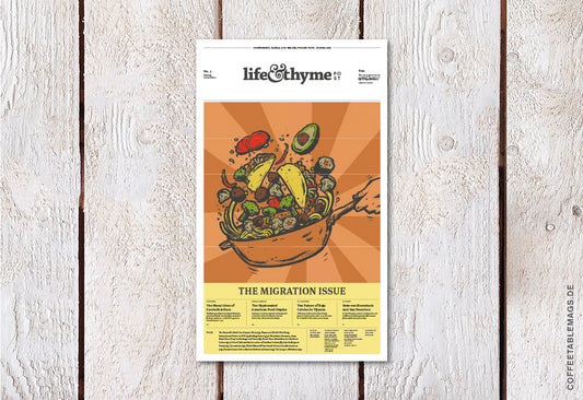 Life & Thyme Post – Issue 02: The Migrant Issue – Cover