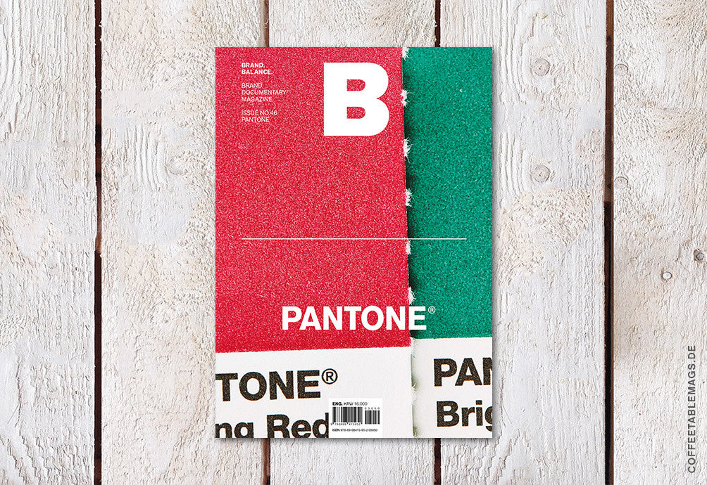 Magazine B – Issue 46 (Pantone) – Cover