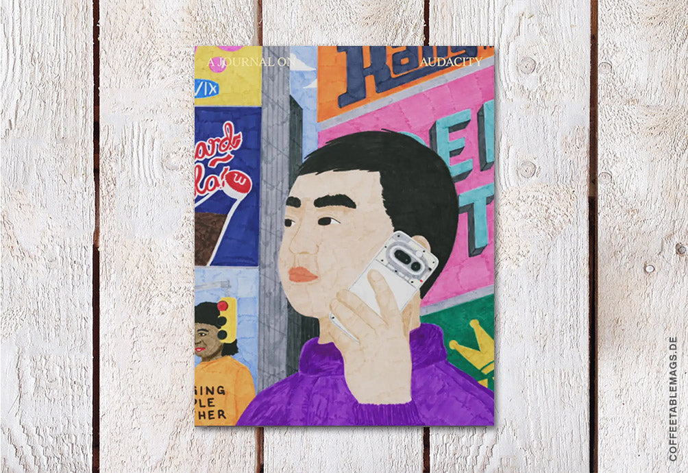A Journal On: Audacity, cover, business & design magazine