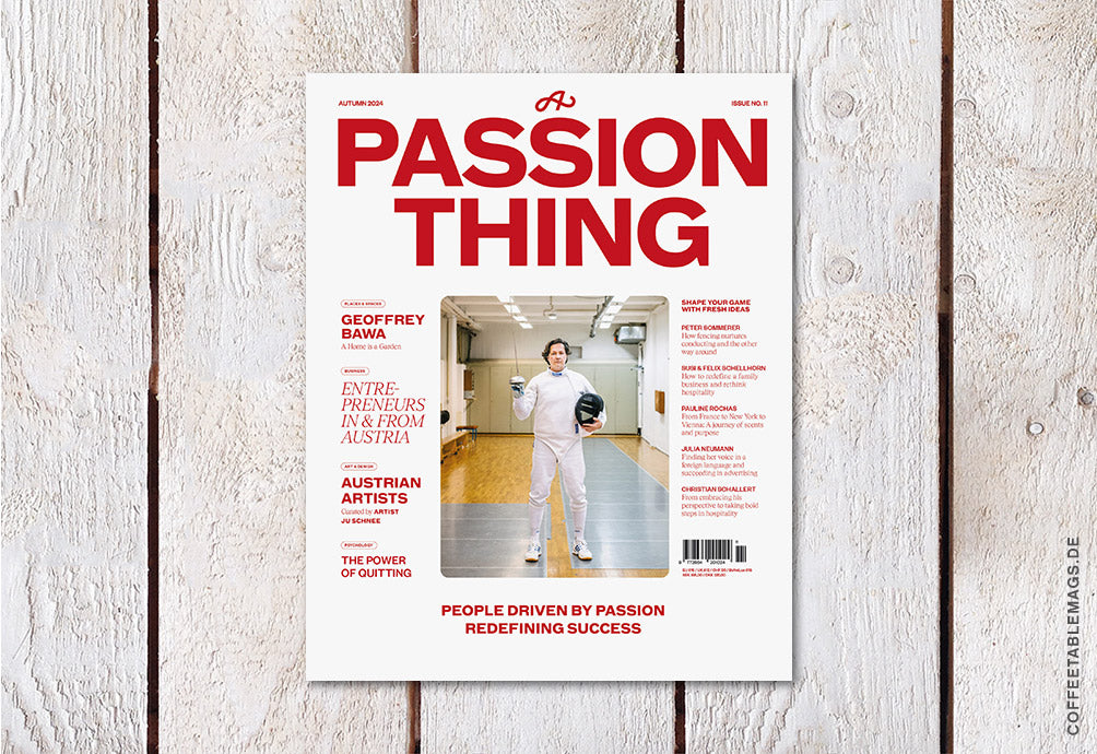 A Passion Thing – Issue No. 11 – Cover