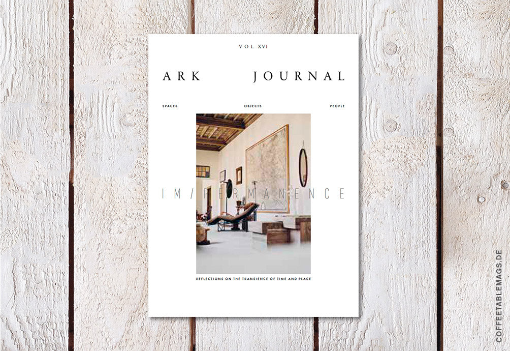 Ark Journal – Volume 16, cover 01, interior design magazine