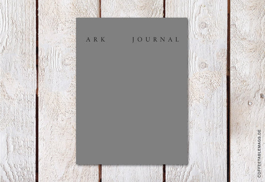 Ark Journal – Volume 16, cover, interior design magazine