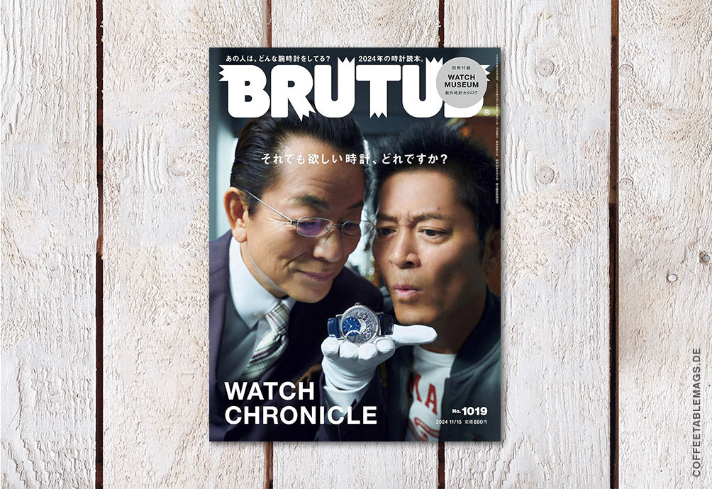 BRUTUS Magazine – Number 1019: Watch Chronicle – Cover