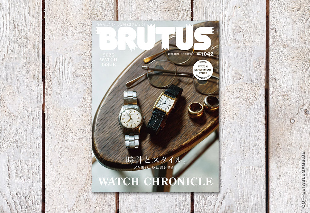 BRUTUS Magazine – Number 1042: Watches and Style – Cover