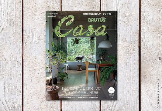 Casa Brutus – Number 296: Indoor Green AW – Cover