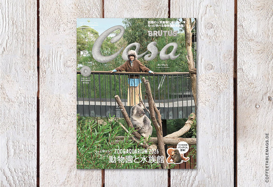 Casa Brutus – Number 317: Zoo & Aquarium 2026, cover