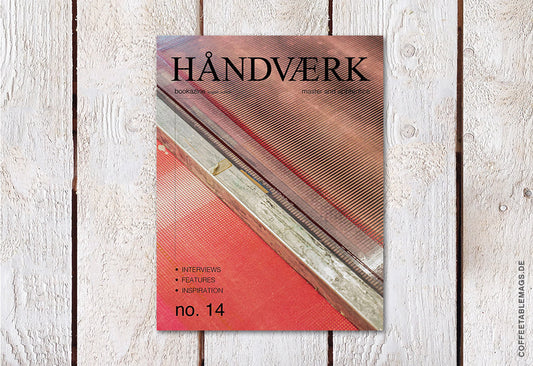 HÅNDVÆRK Bookazine – Number 14: Master and Apprentice, cover, craft and design magazine