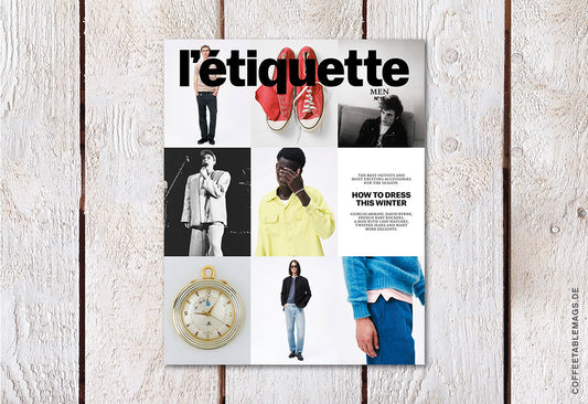 L’étiquette Men –  Issue 15: Autumn/Winter 25 (UK Version) – Cover