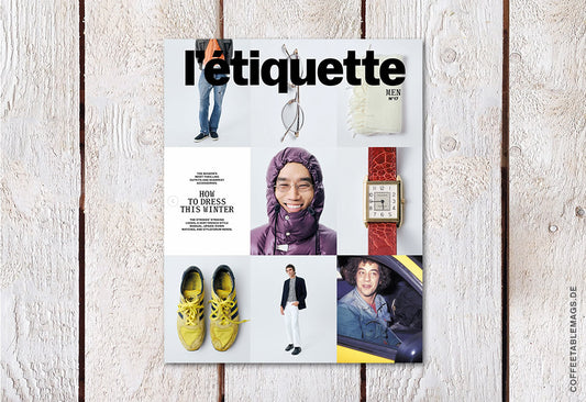 L’étiquette Men –  Issue 17: Fall-Winter 26/27 (UK Version), cover