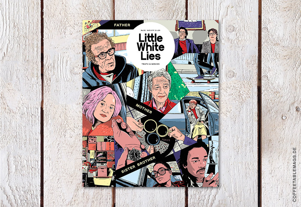 Little White Lies – Issue 112: The Father Mother Sister Brother issue, cover, film magazine