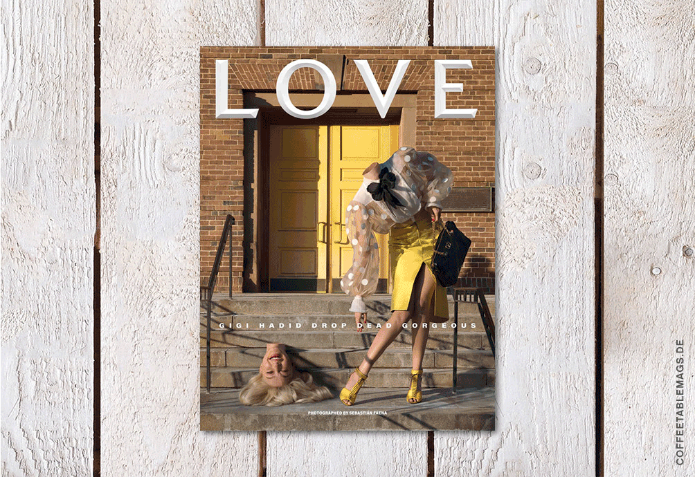 LOVE Magazine – Number 26: Dead Serious, cover, culture and fashion magazine