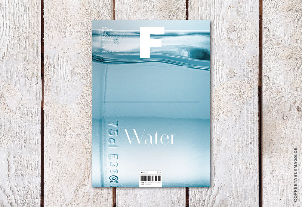 Magazine F – Issue 30: Water – Cover