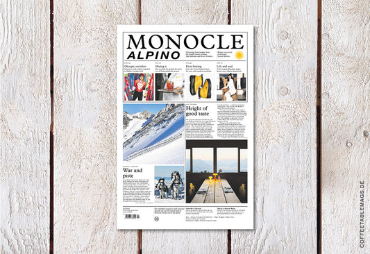 Monocle Alpino Newspaper 2025/2026 – Cover
