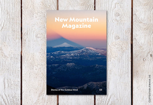 New Mountain Magazine – Issue 03, cover, outdoor & adventure