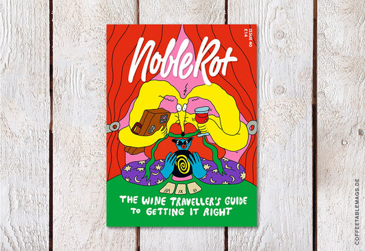 Noble Rot – Issue 40: The Wine Traveller’s Guide to Getting It Right, cover, food & wine magazine