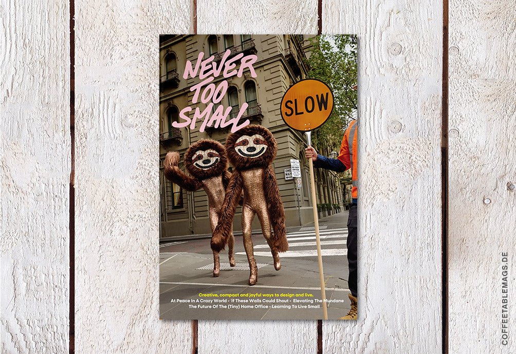 Never Too Small Magazine - Issue 2 – Cover