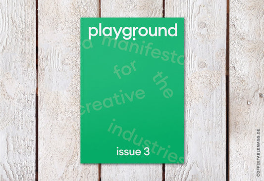 Playground Magazine – Issue 3 – Cover