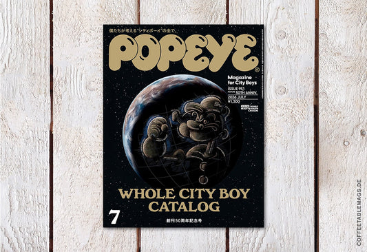 Popeye – Issue 951: Whole City Boy Catalog (50th Anniversary Issue), cover, japanese men’s magazine
