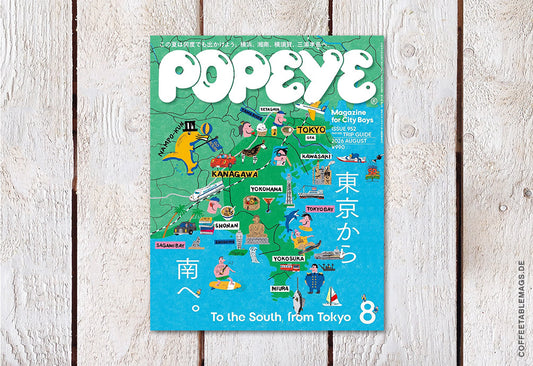 Popeye – Issue 952: To the South from Tokyo, cover, japanese men’s magazine