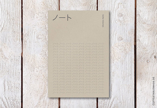 Softer Volumes: nōto — Notebook – Cover