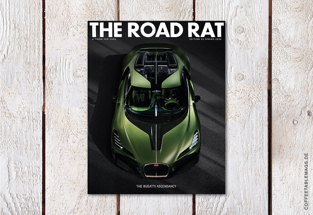The Road Rat – Edition No. 23: The Bugatti Ascendancy, cover, cars magazine