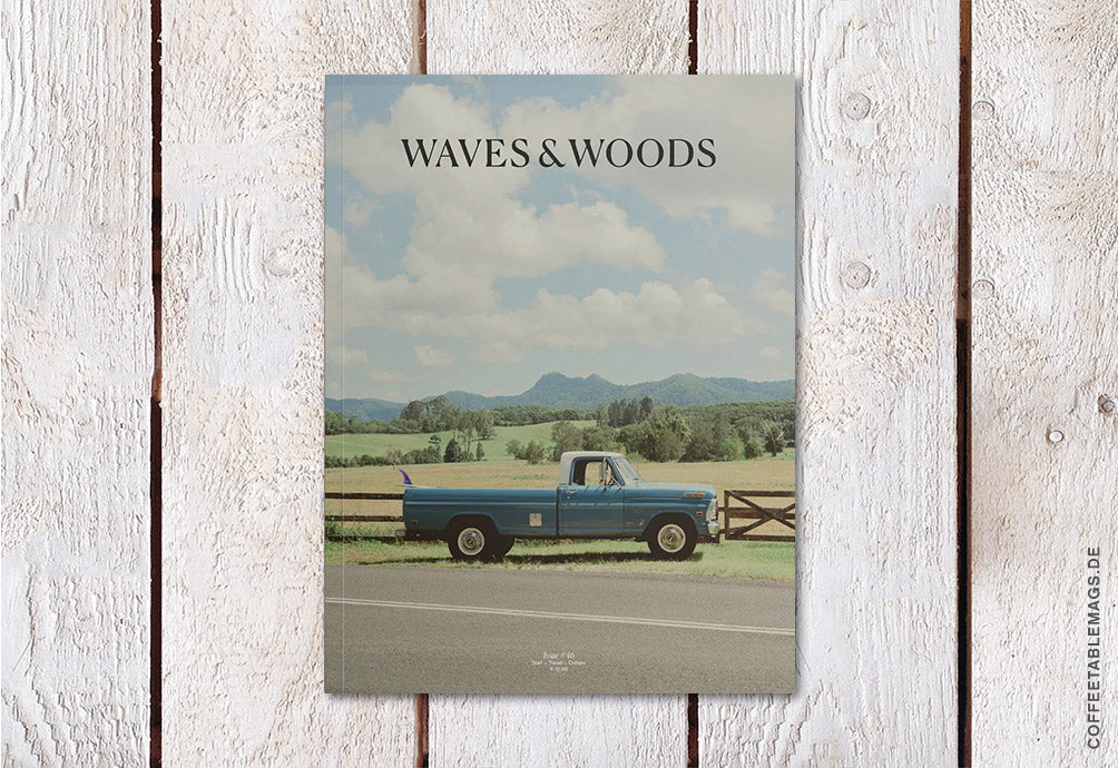 Waves & Woods – Issue 46, cover, outdoor magazine