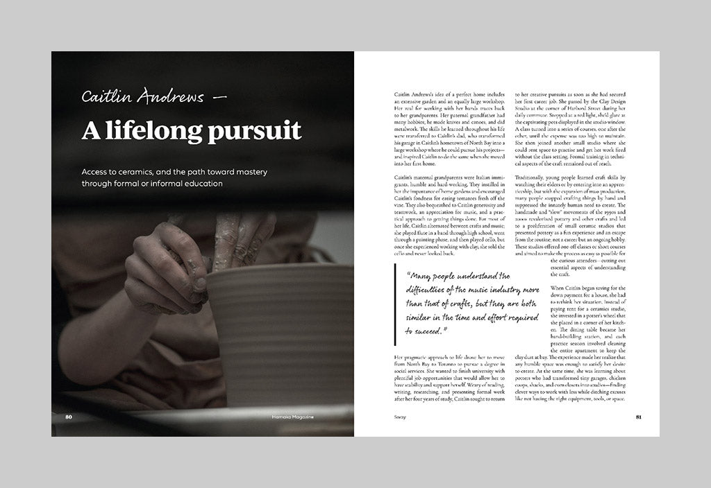 Hamaka Magazine – Volume 01: Pottery – Inside 12