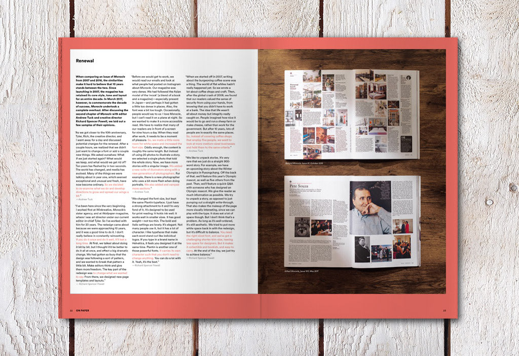 Magazine B – Issue 60: Monocle – Inside 02