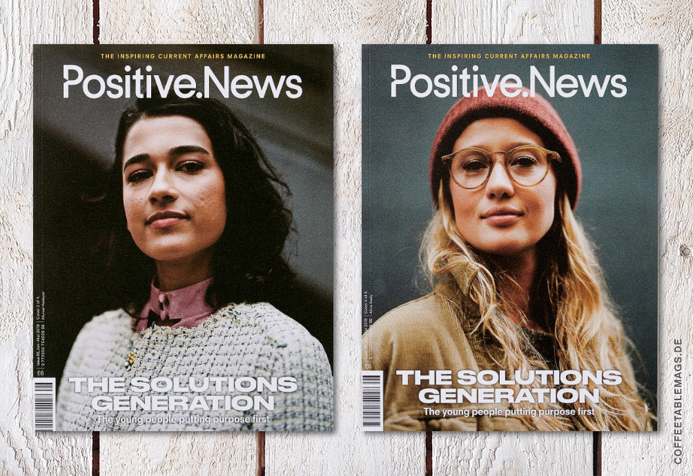Coffee Table Mags // Independent Magazines // Positive News – Number 96 (Jan–Mar 2019) – Cover (Var2)